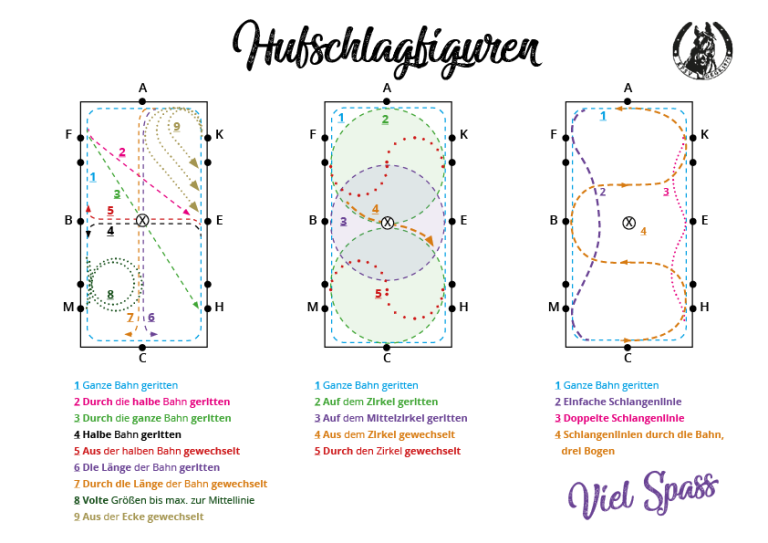 Mehr über den Artikel erfahren Hufschlagfiguren zum Lernen