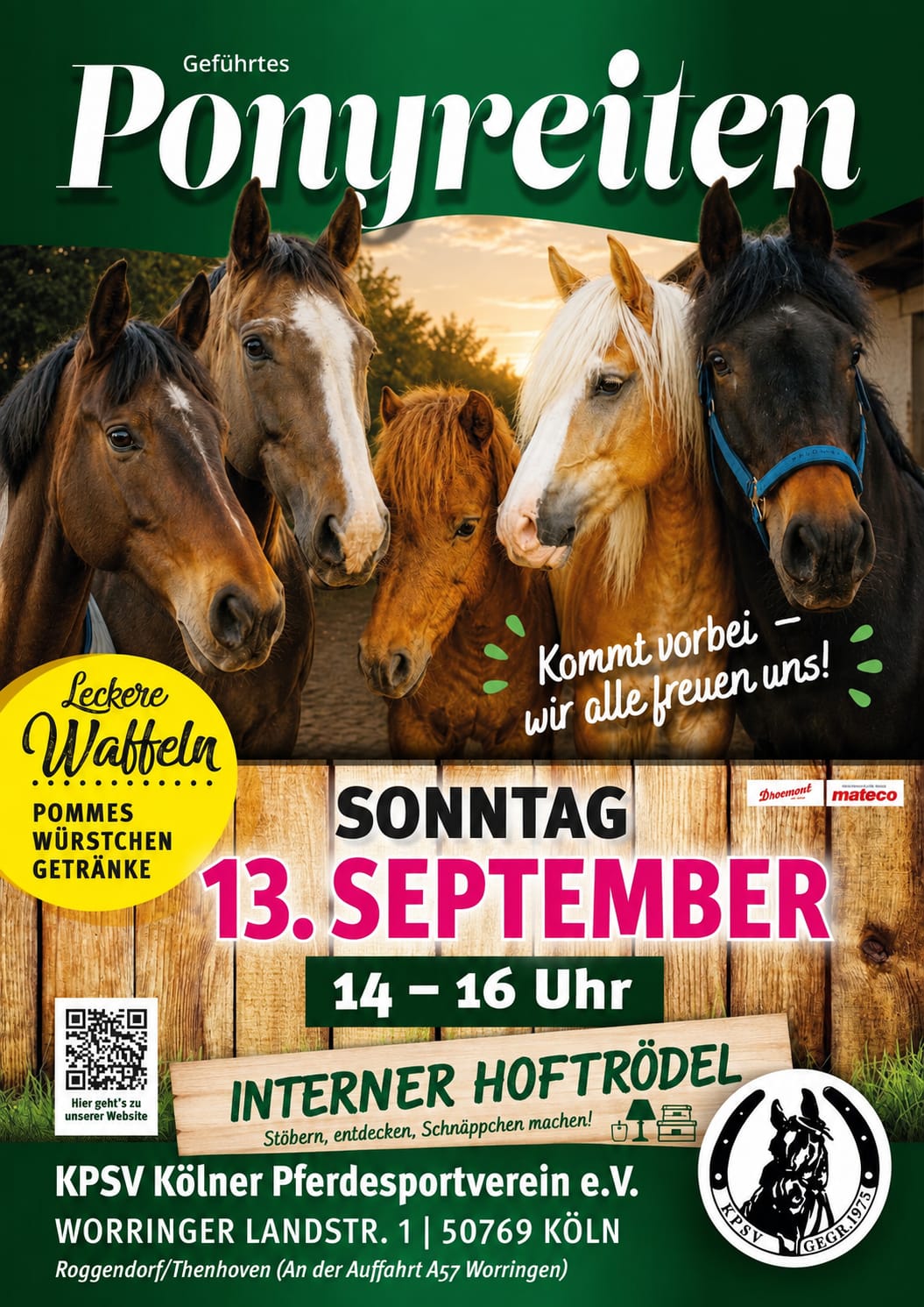 Ponyreiten_Hofflohmarkt